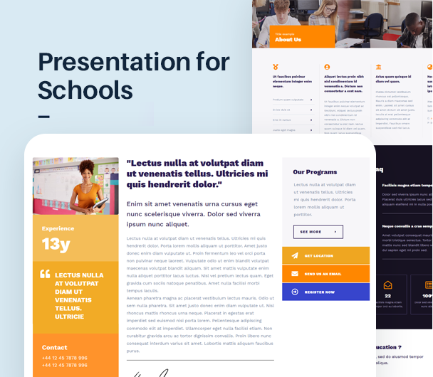 EdSchool - Education Template Kit - 3