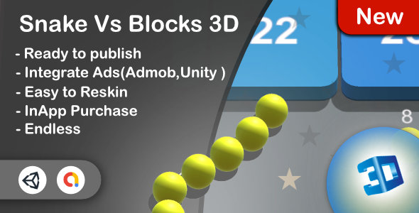 Snake Vs Block 3D