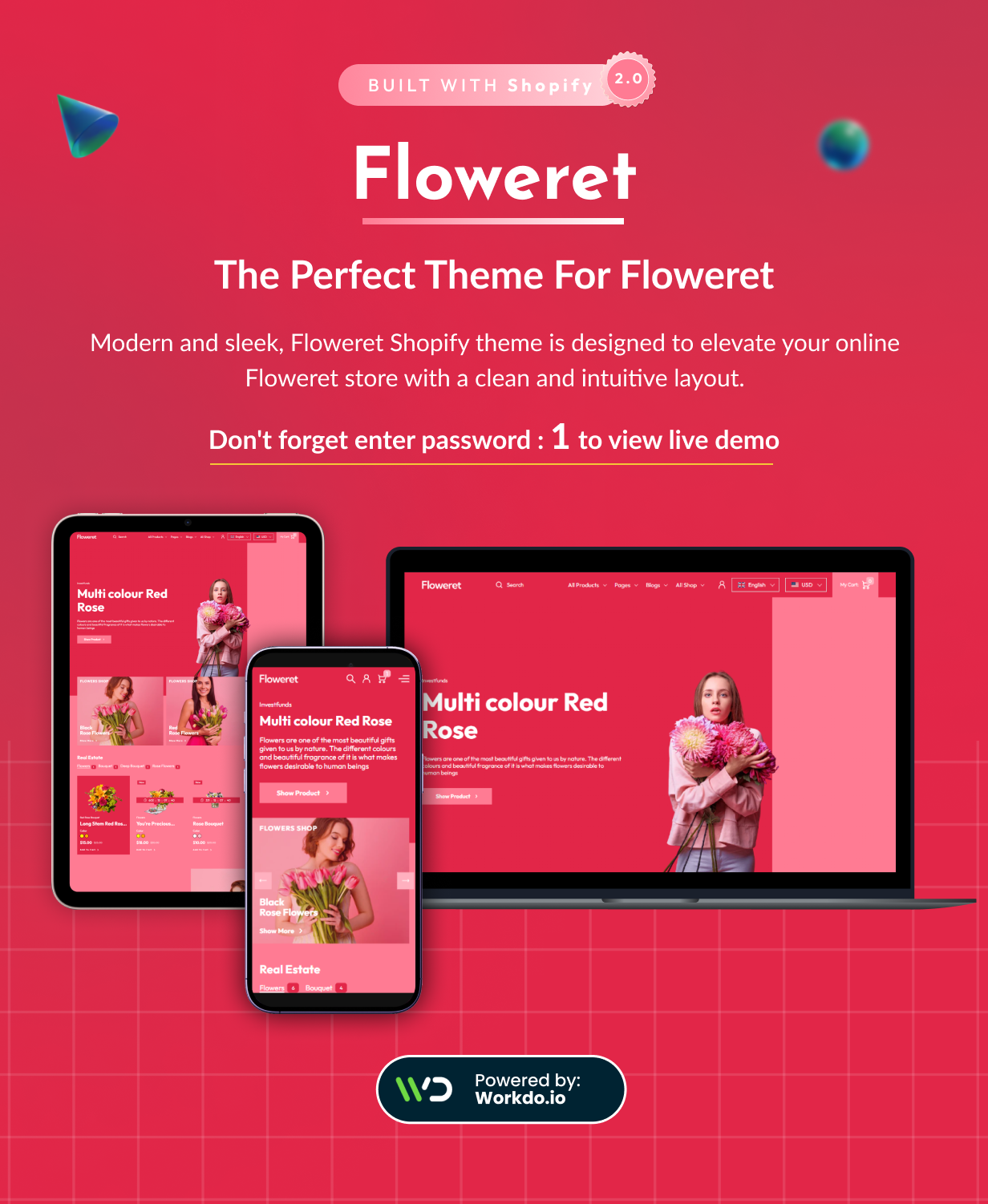 Floweret - Flower Shop & Florist Shopify Theme OS 2.0 - 7