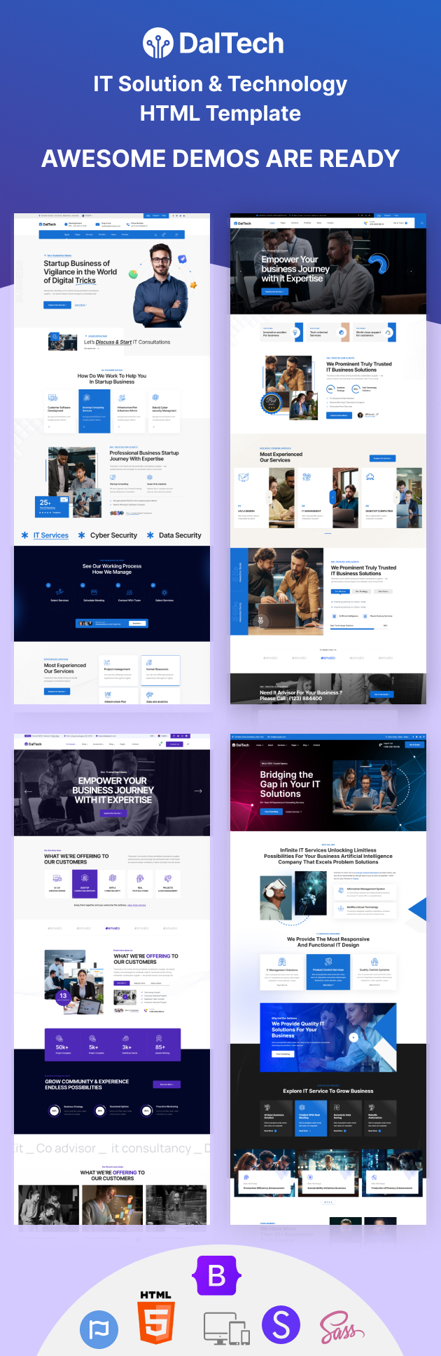 Daltech - IT Solution and Technology HTML Template - 2