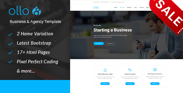 ollo Business & Agency Drupal 8 Theme