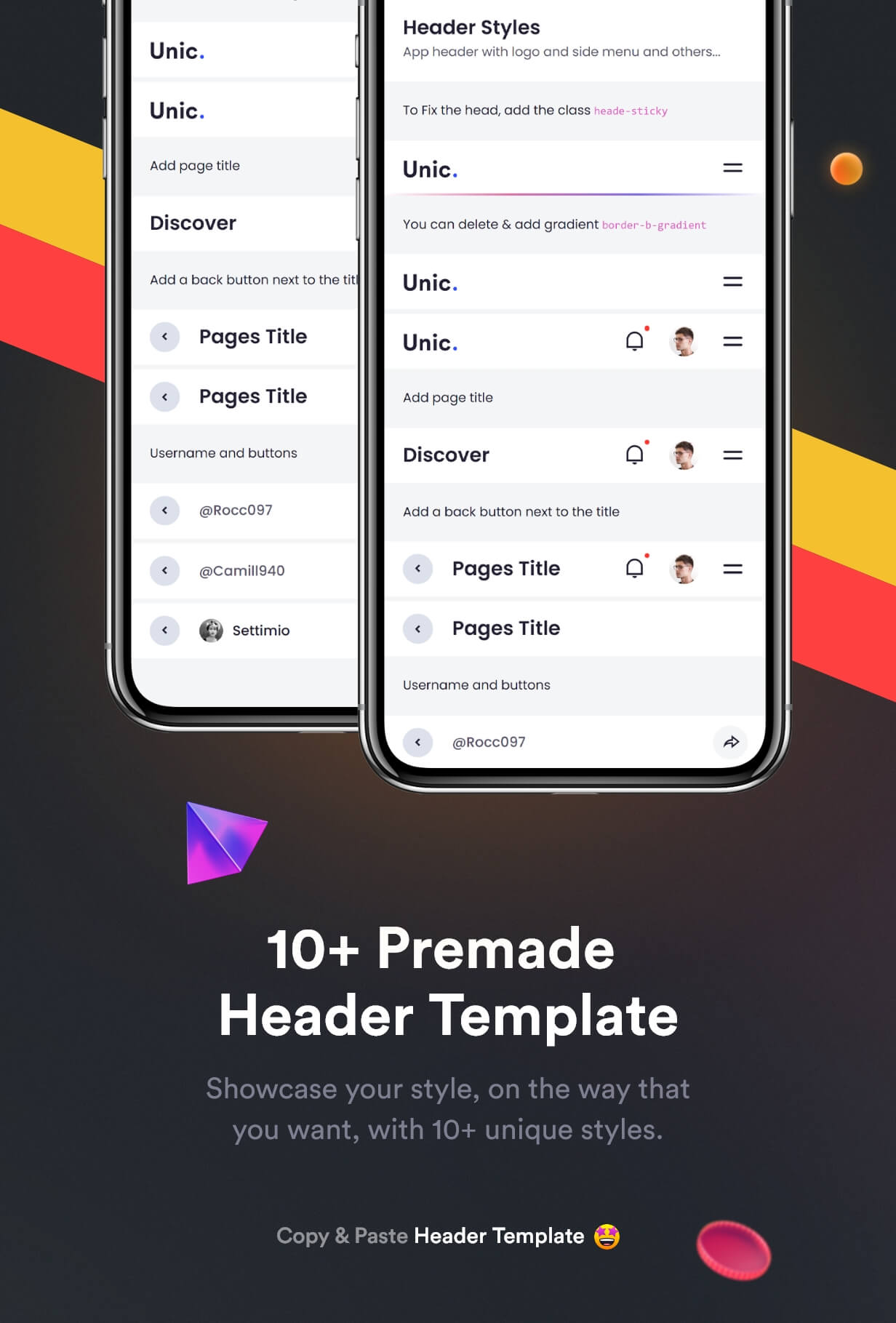 Unic – NFT Marketplace HTML Mobile Template - 13