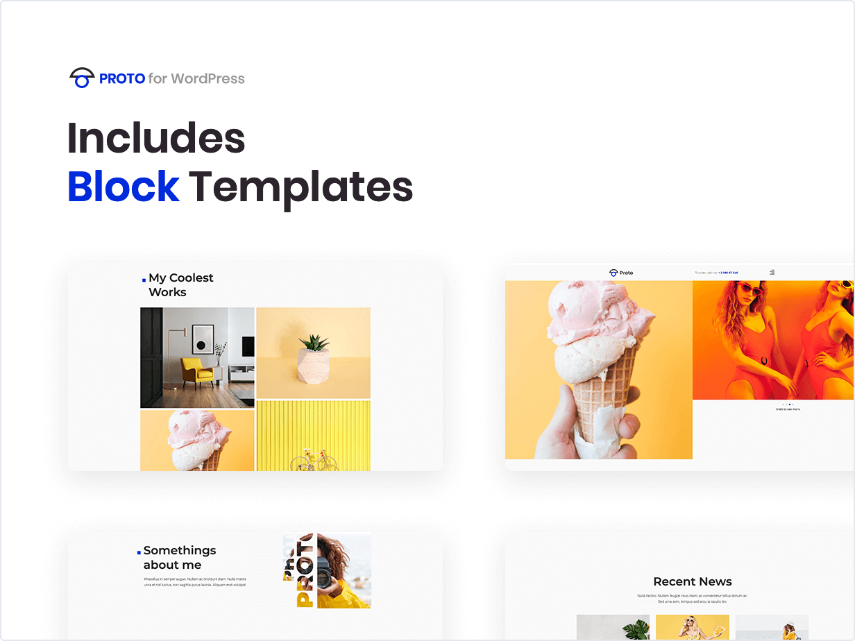 Includes Block Templates