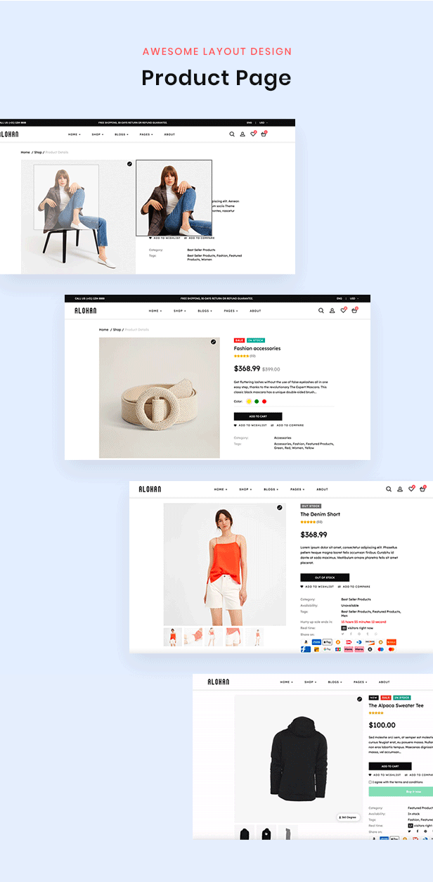 Alohan - Fashion Shopify Theme - 2