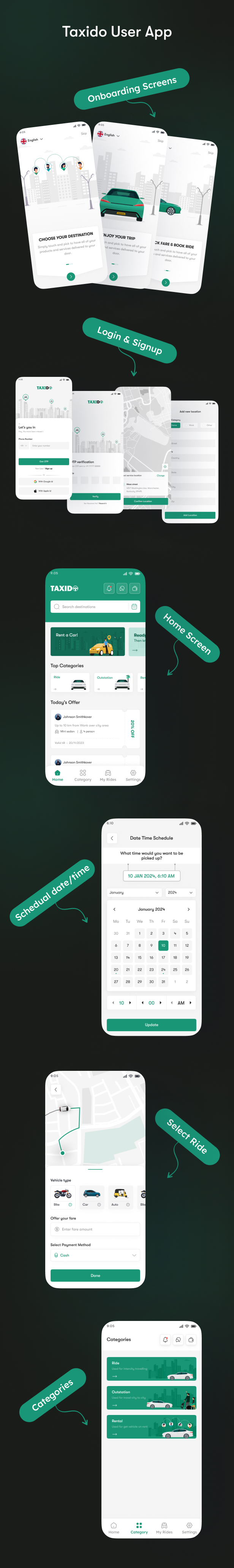 taxido – Electronic Shop Mobile App PWA Template