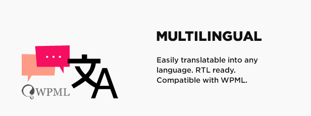 多语言，RTL和WPML准备就绪