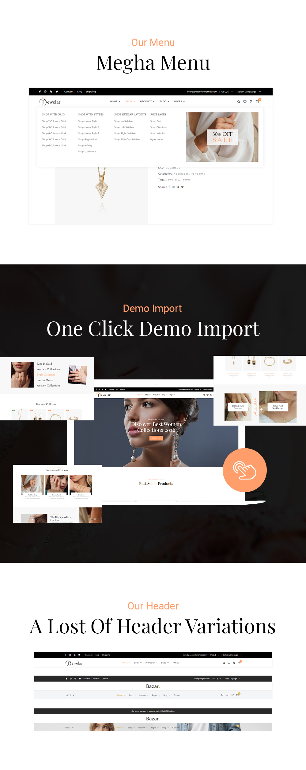 Jewelar - Jewelry Shop WordPress Theme - 4