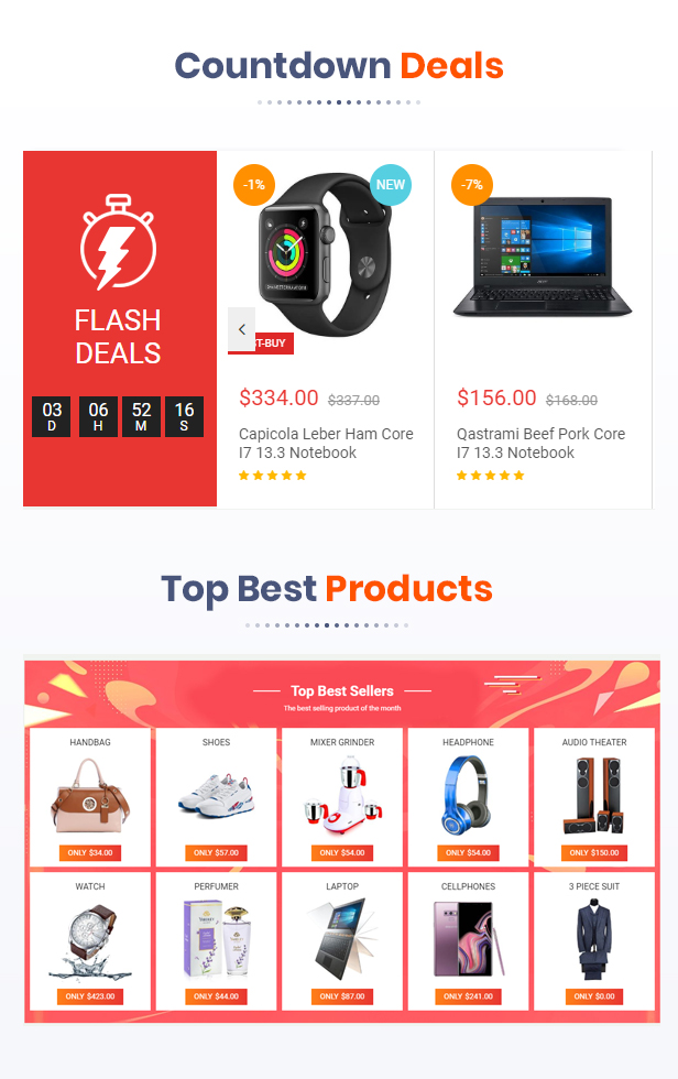 AaShop - Multipurpose Responsive Shopify Theme with Sections