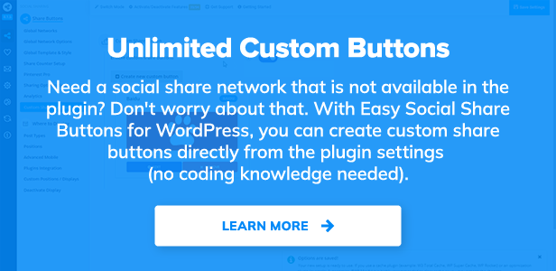 Easy Social Share Buttons for WordPress