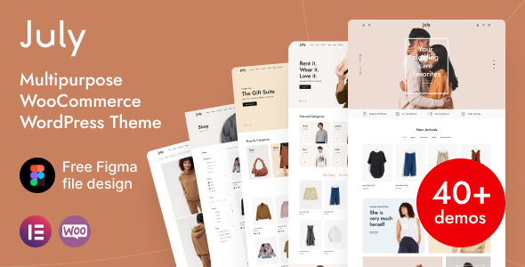 July eCommerce WordPress Theme