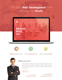 creative corporate flyer