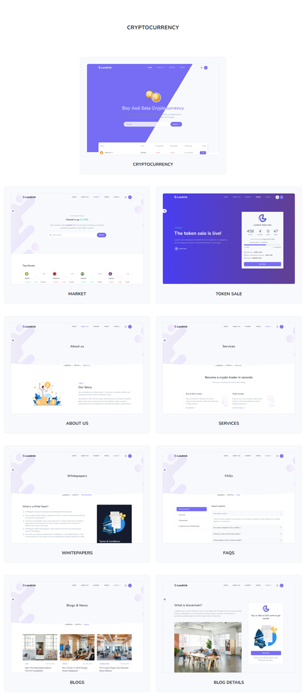 Landrick - Multipurpose App, Saas & Software Landing & Admin Dashboard Template (Bootstrap 5) - 10