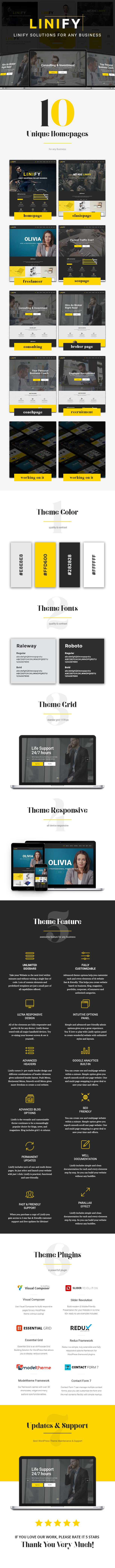 Linify – Multipurpose WordPress Theme for Business – 2