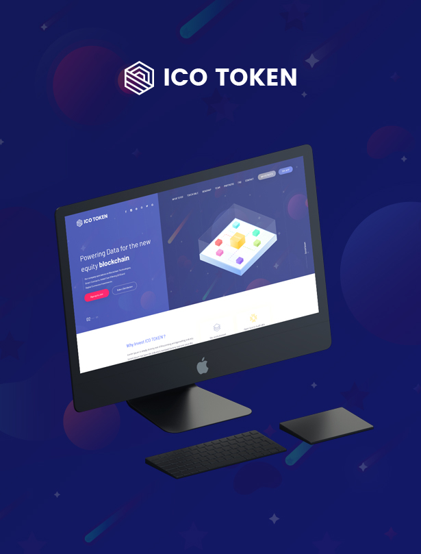 ITok - ICO and Cryptocurrency WordPress Theme - 1