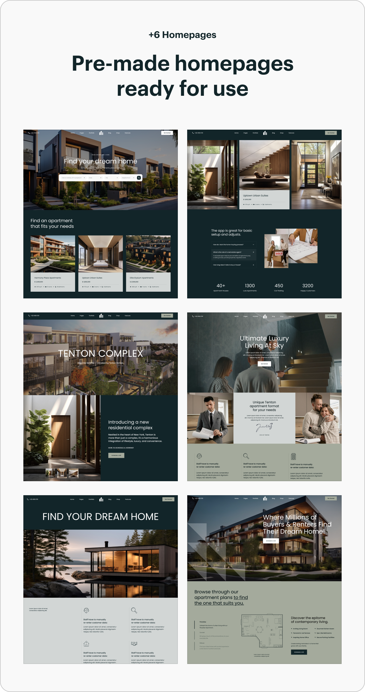 Tenton - Complex & Single Wordpress Property Theme  