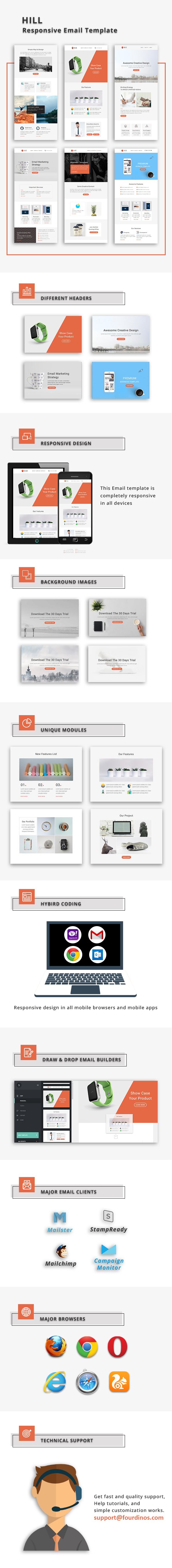 Hill - Responsive Email Template