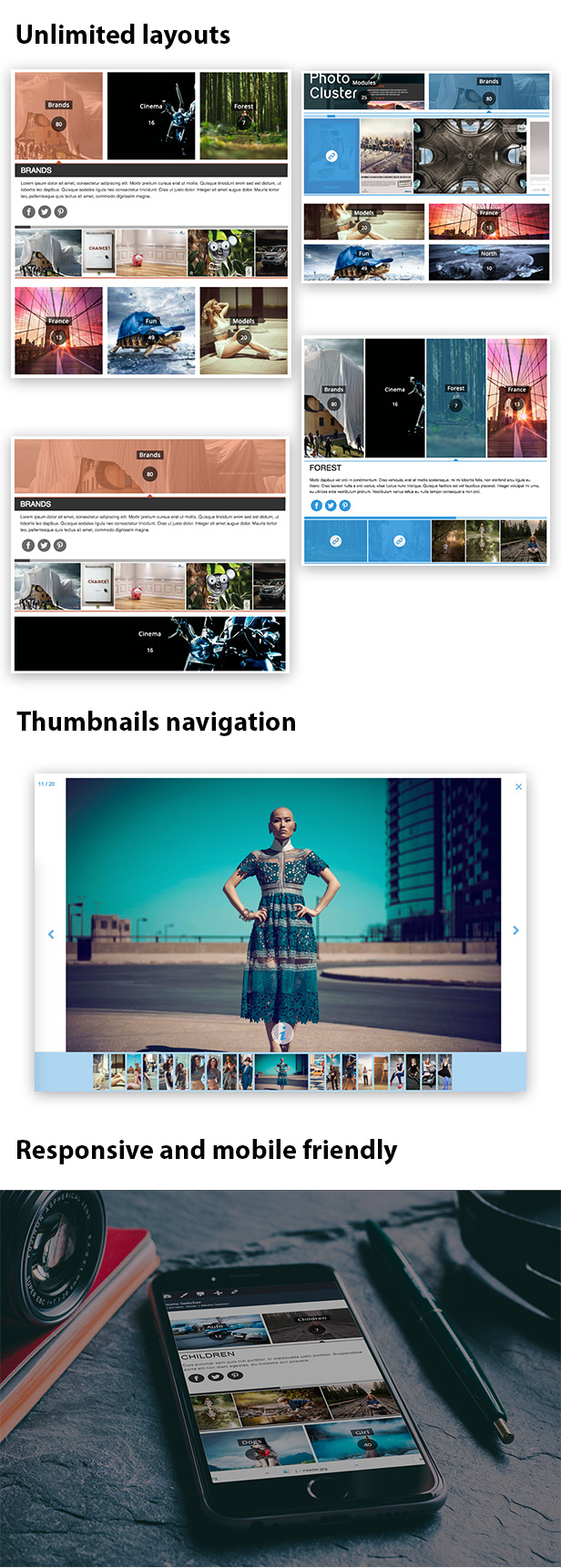 AlbumsSwitcher v1.5 | Gallery Module for Gmedia plugin - 1