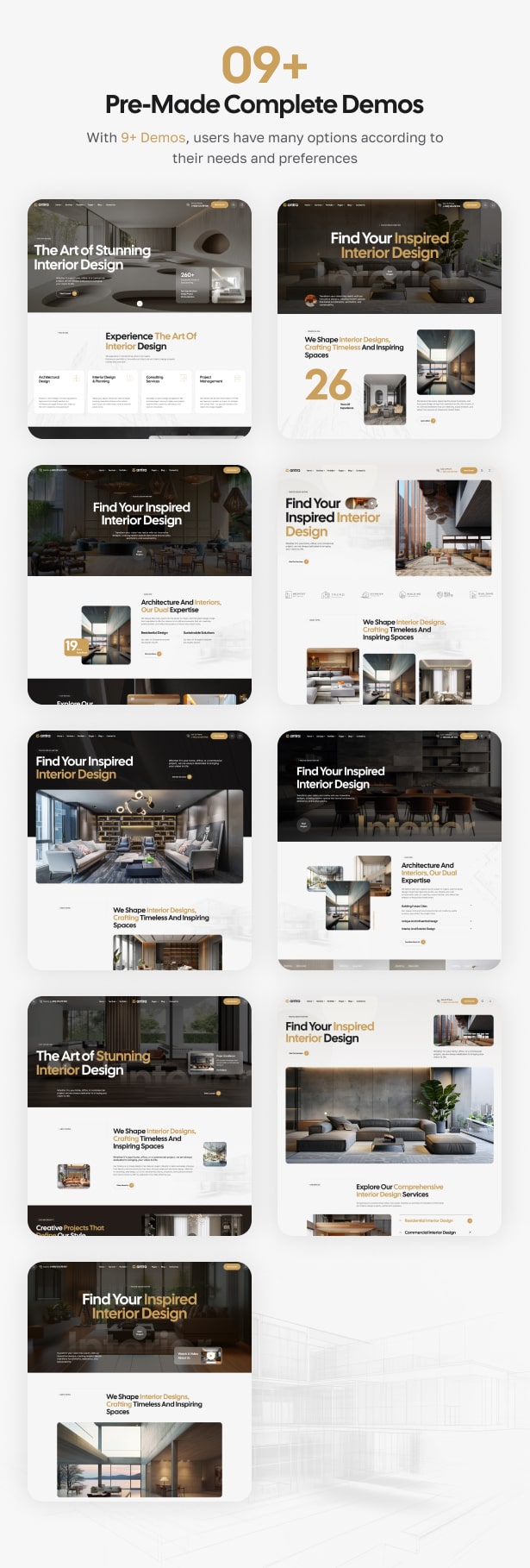Antra - Architecture & Interior Design HTML Template