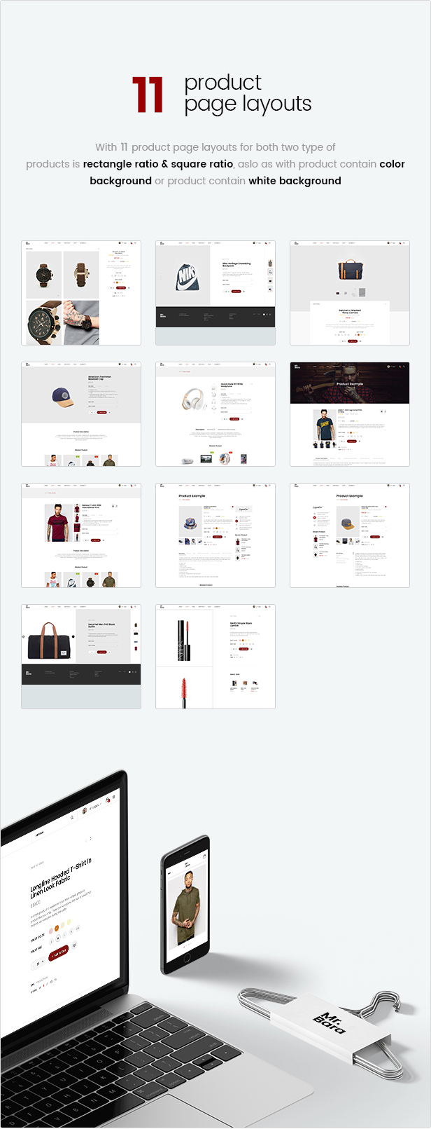Mr.Bara - Multipurpose Bootstrap eCommerce HTML Template - 7