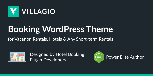 Vacation Rental WordPress Theme - Villagio - 1