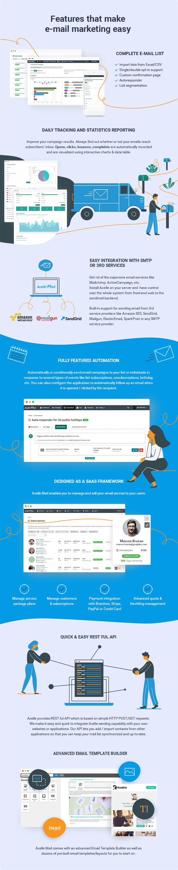 Acelle 4.0.26 - Email Marketing Web Application - Authentic WP