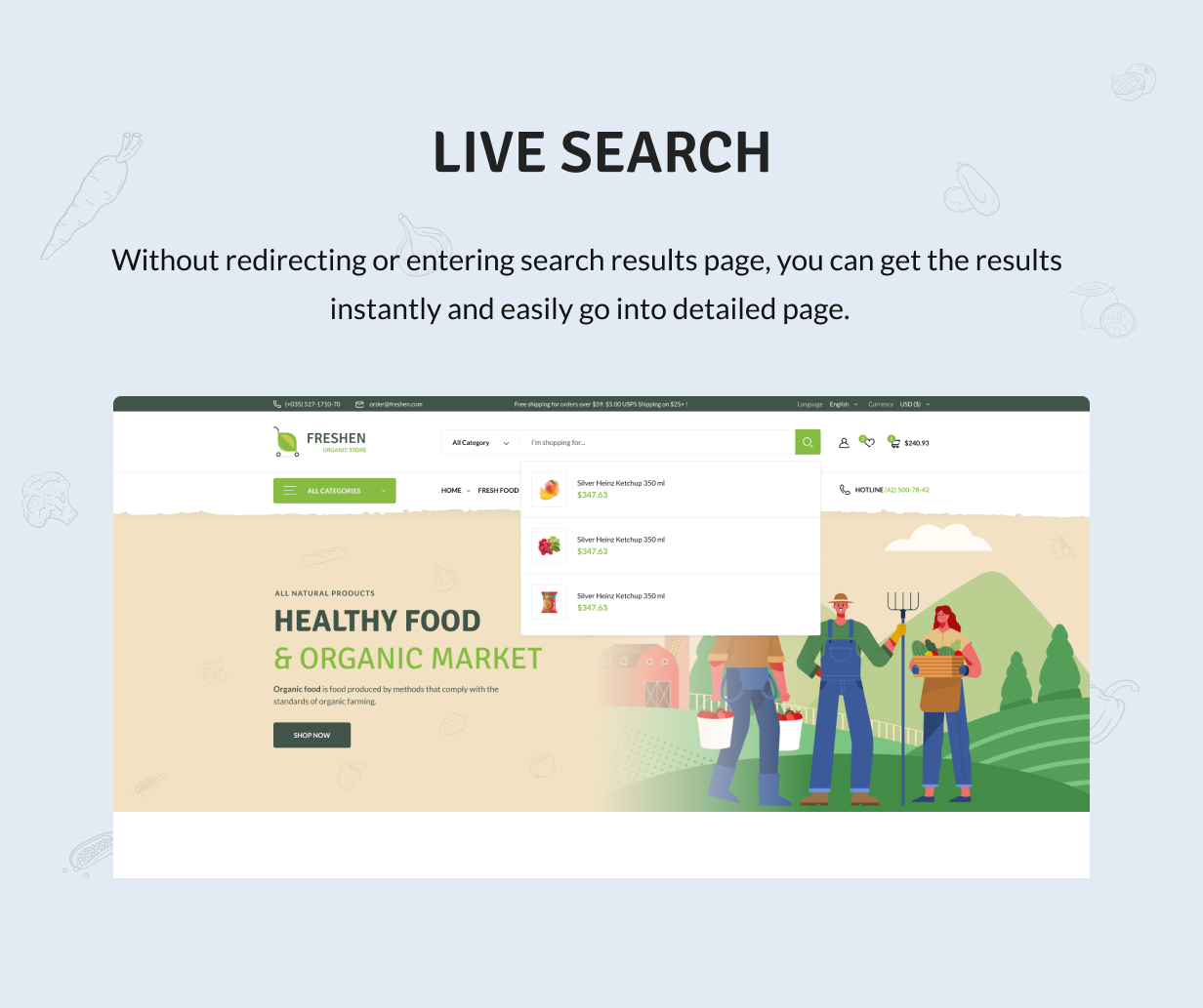 Freshen - Organic Food Store WordPress Theme - 11