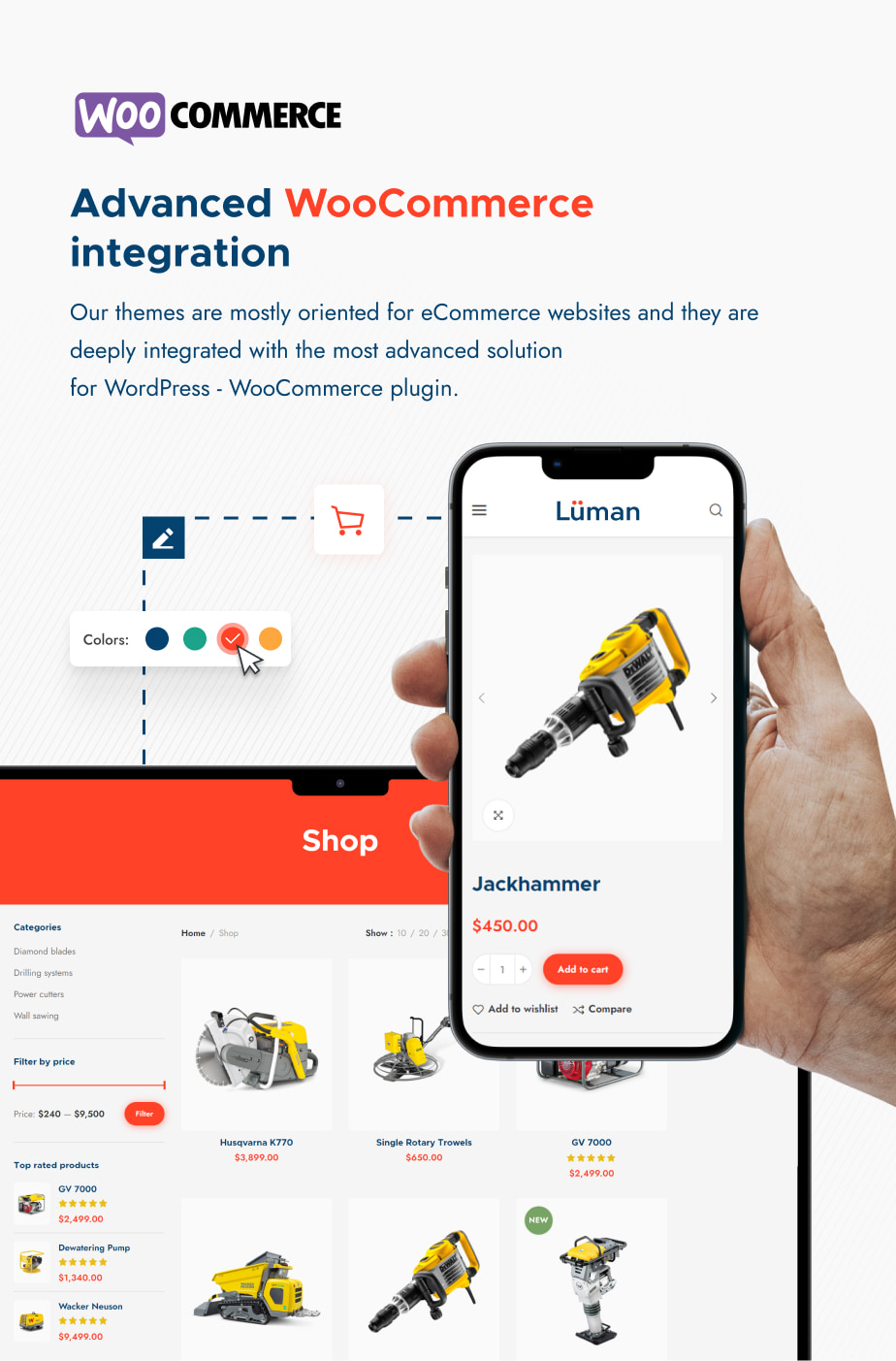 Luman WordPress theme