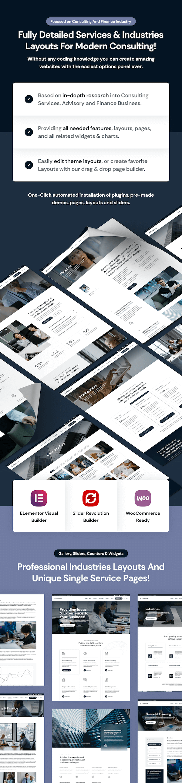 Finanzia - Modern Consulting And Finance Services WordPress Theme - 6