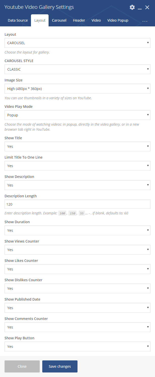 Youtube Video Gallery - Youtube Channel For WPBakery Page Builder - 7