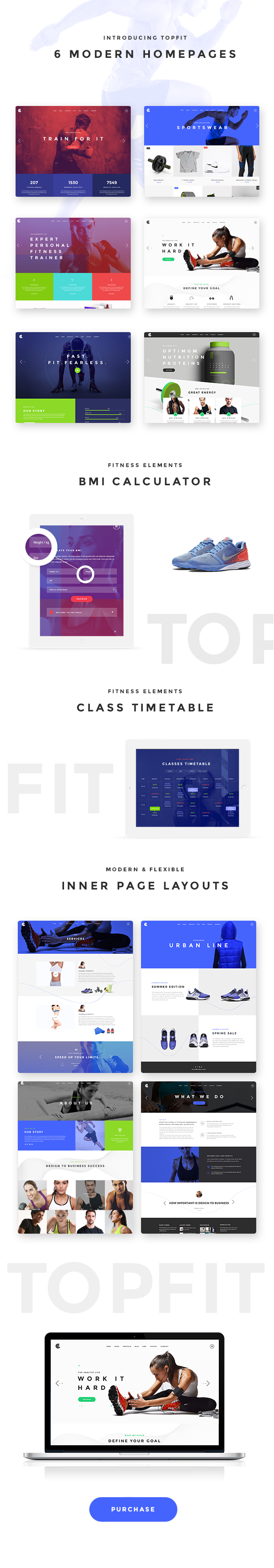 TopFit - Fitness and Gym Theme - 1