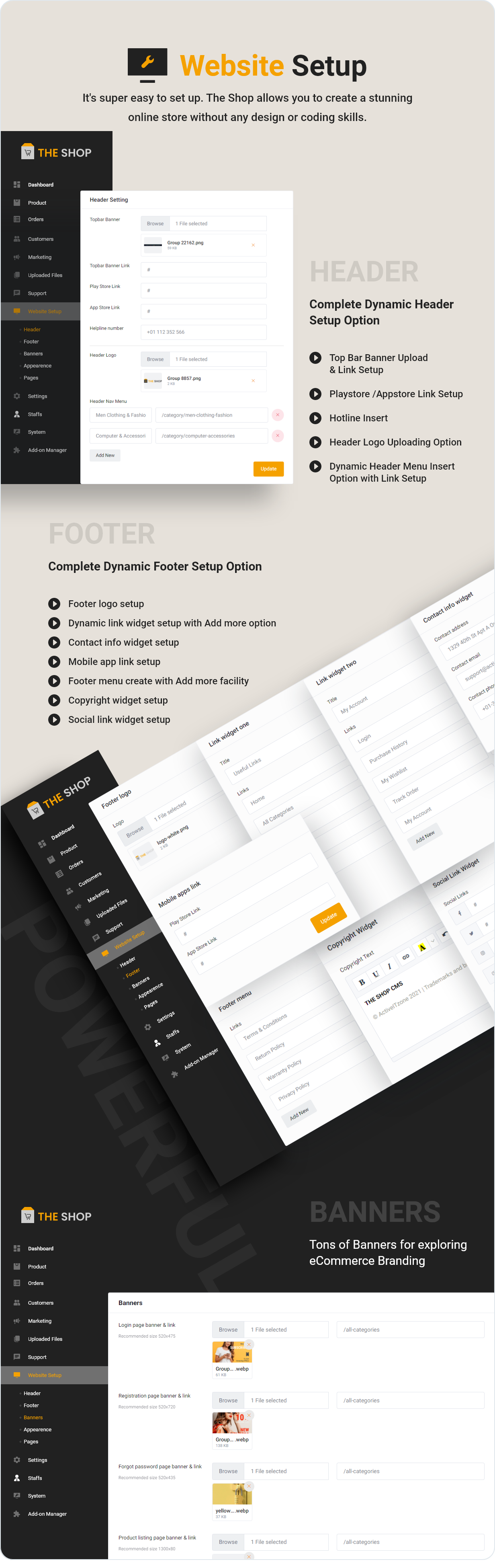 The Shop - PWA eCommerce CMS v3.4