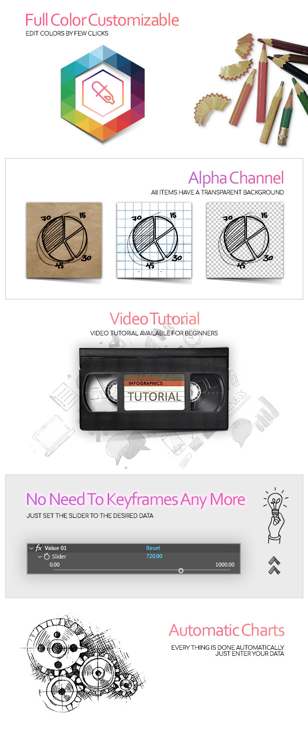 Whiteboard Infographics Aftereffect