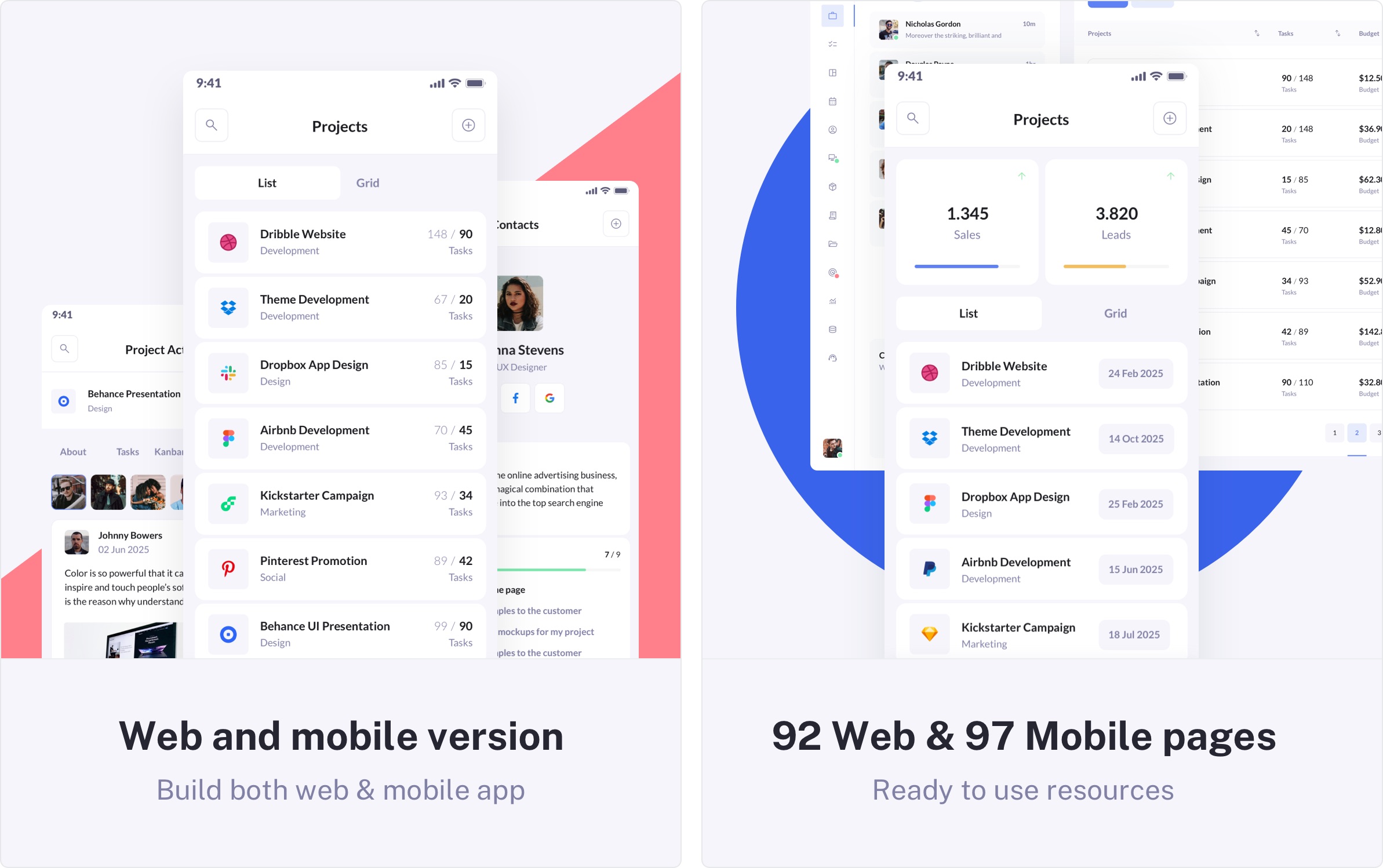 BetaCRM - UI Kit for SaaS Admin Dashboards - 7
