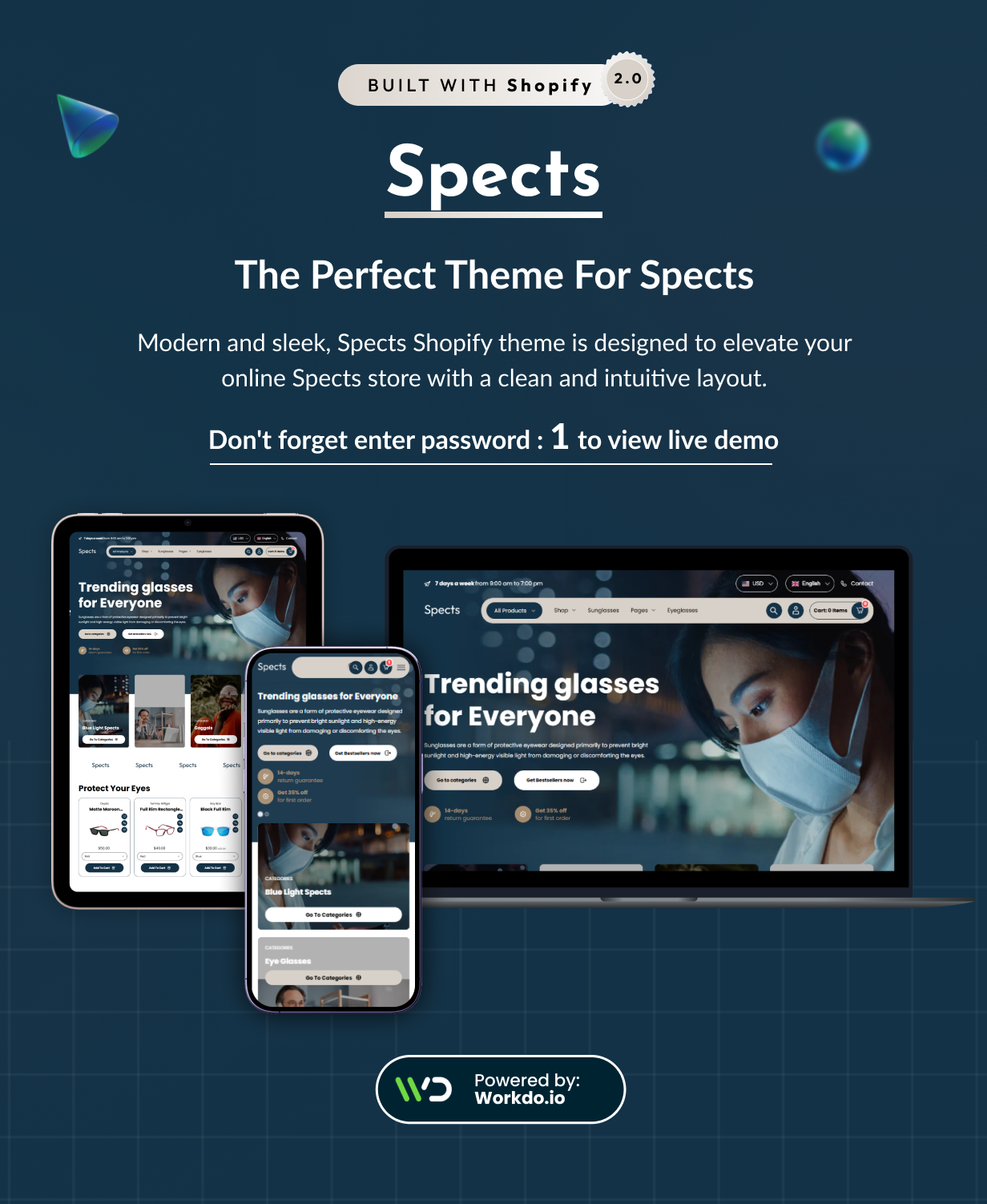 Spects - Modern Glasses Responsive Shopify 2.0 Theme - 7