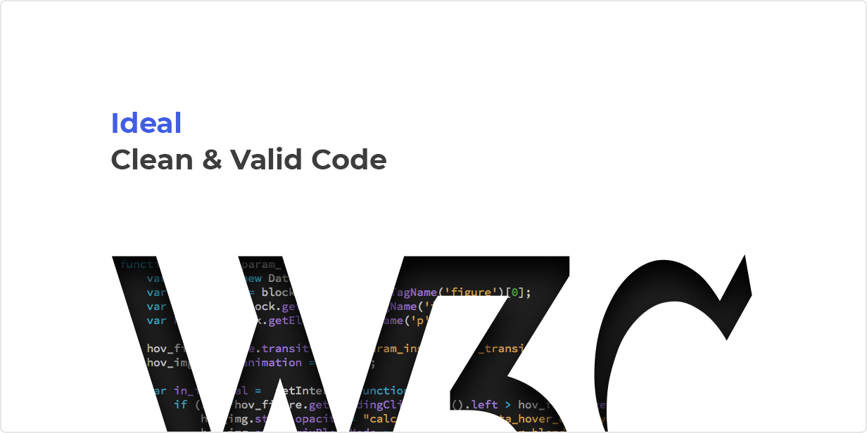 Perfect clean and valid code