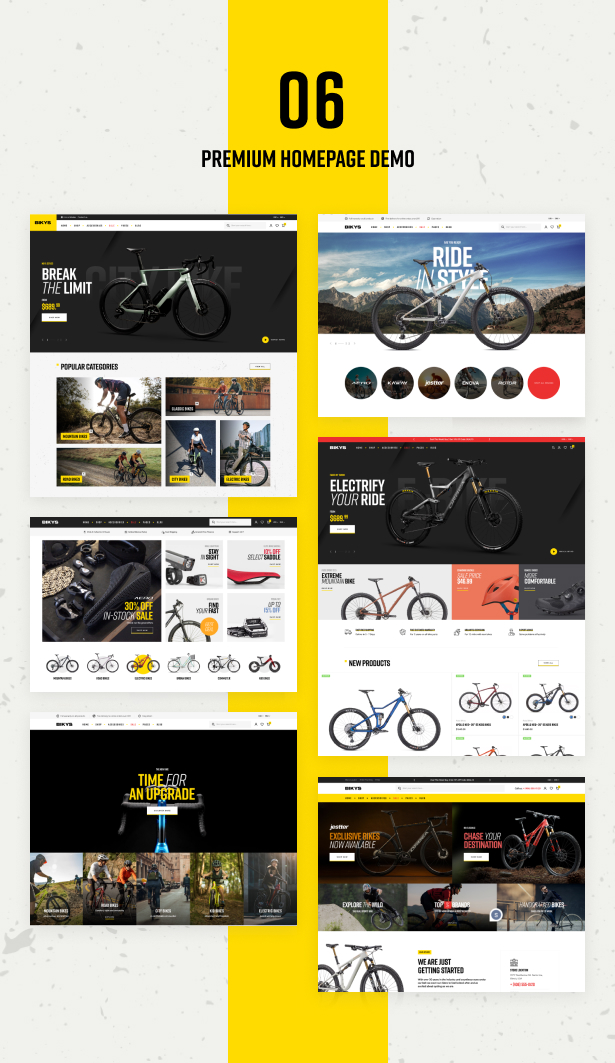 Bikys - Bike & Accessories Woocommerce Theme