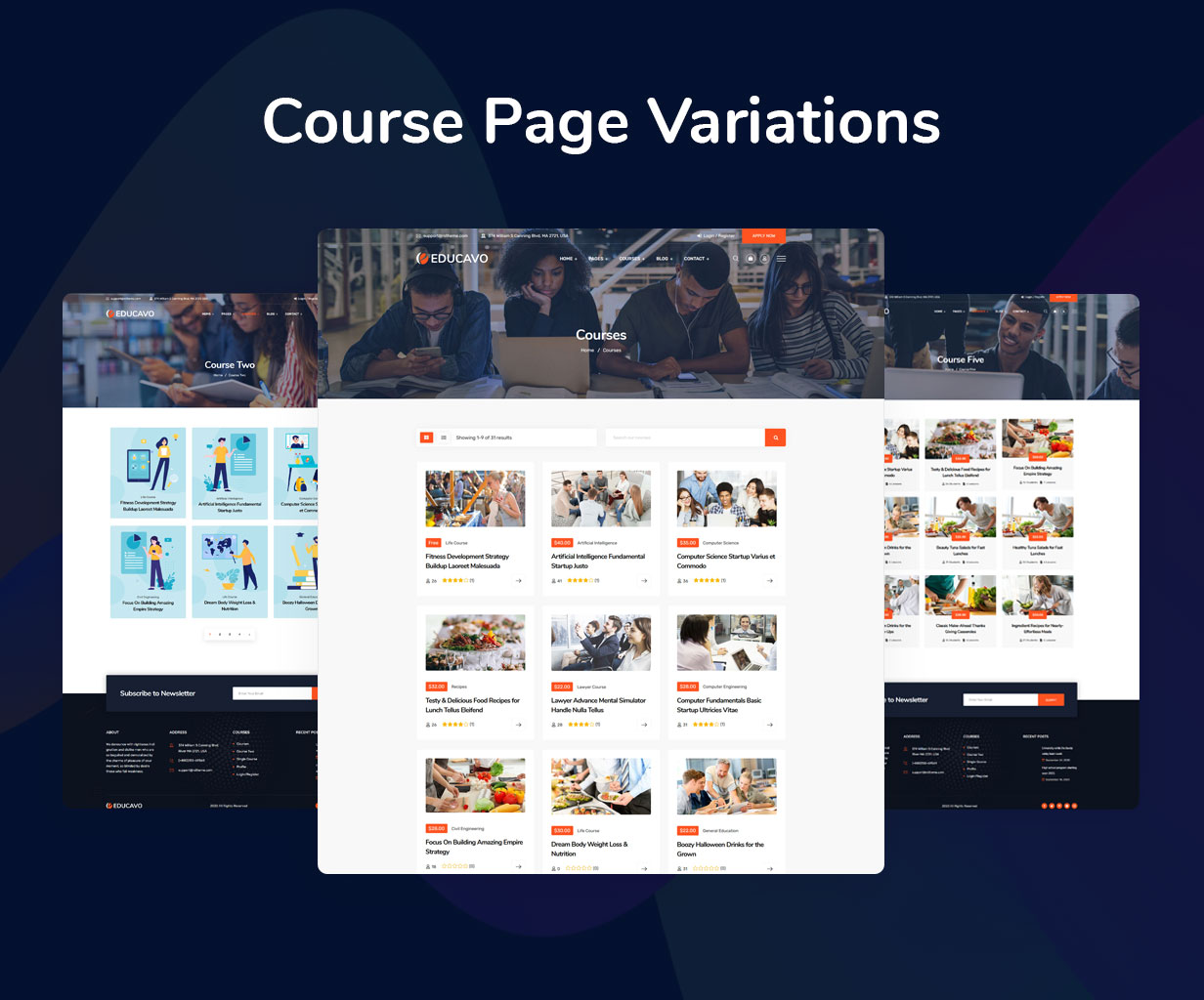 Educavo - Education WordPress Theme
