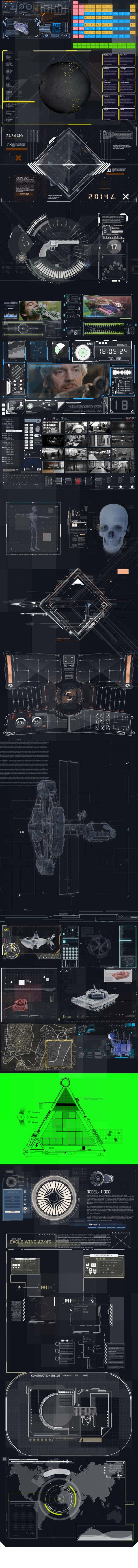 HUDGE | Generator of Hi-Tech Elements | 1850+ UI HUD - 27