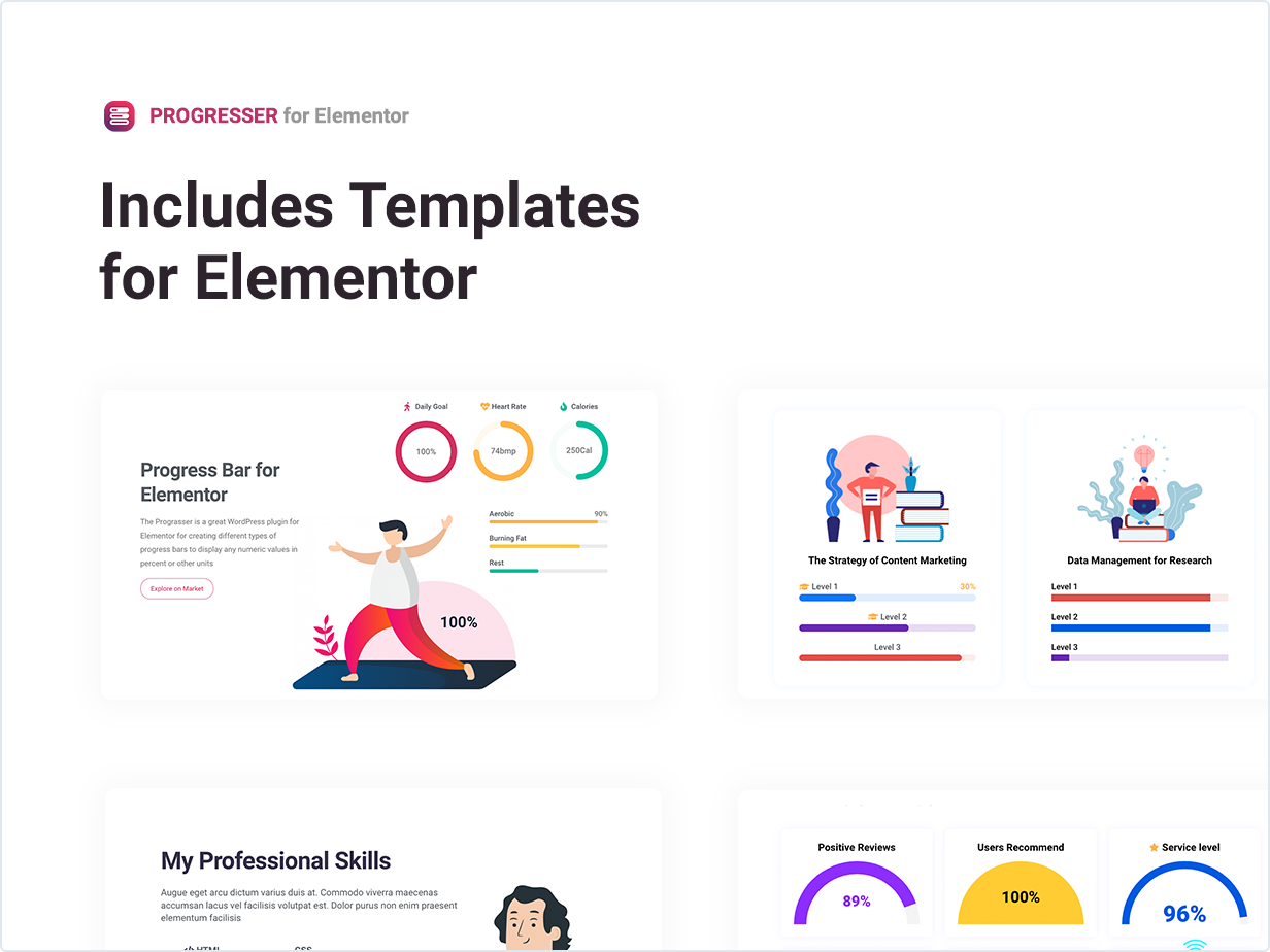 Includes Templates for Elementor