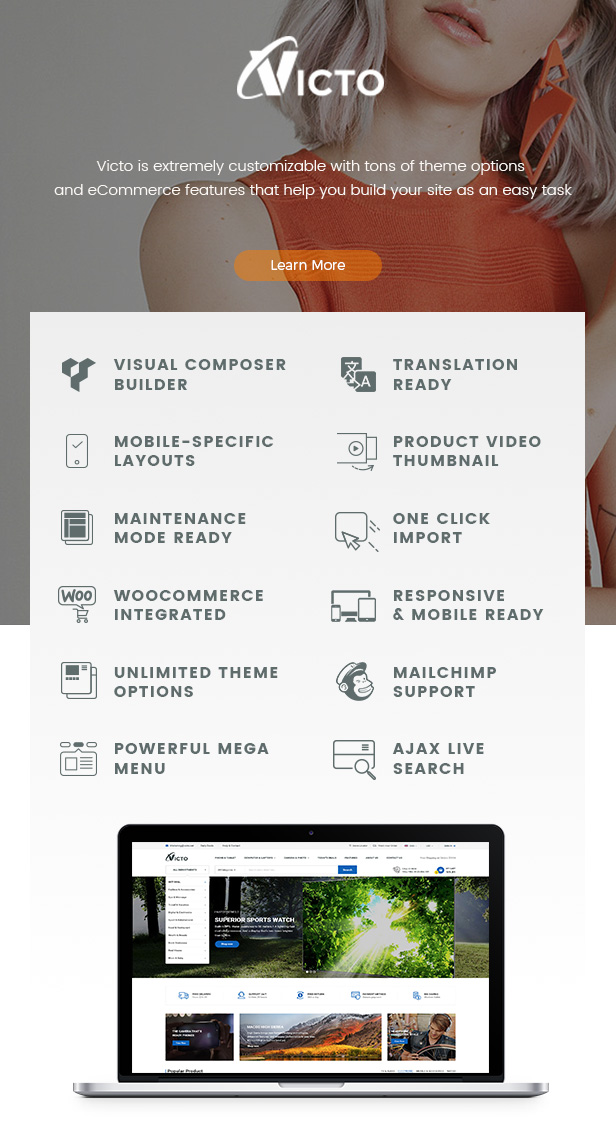 SW Victo - WooCommerce Theme