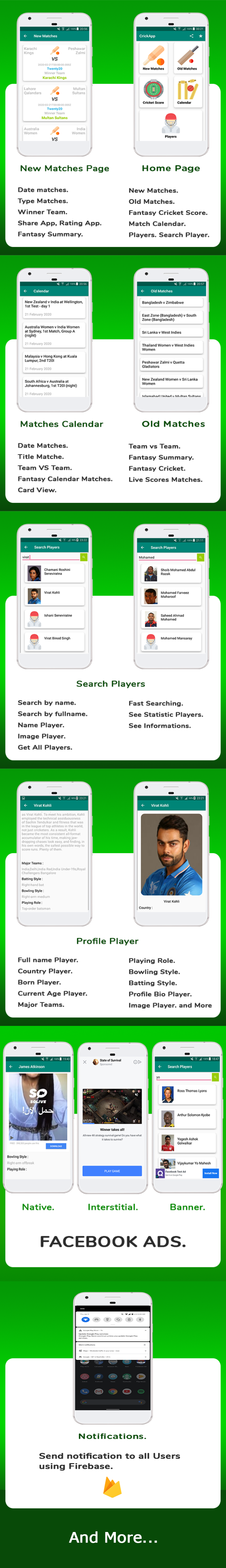 CrickApp Live Cricket Score - Fantasy Cricket & Leagues App - Player Statistics - Match Calendar - 3