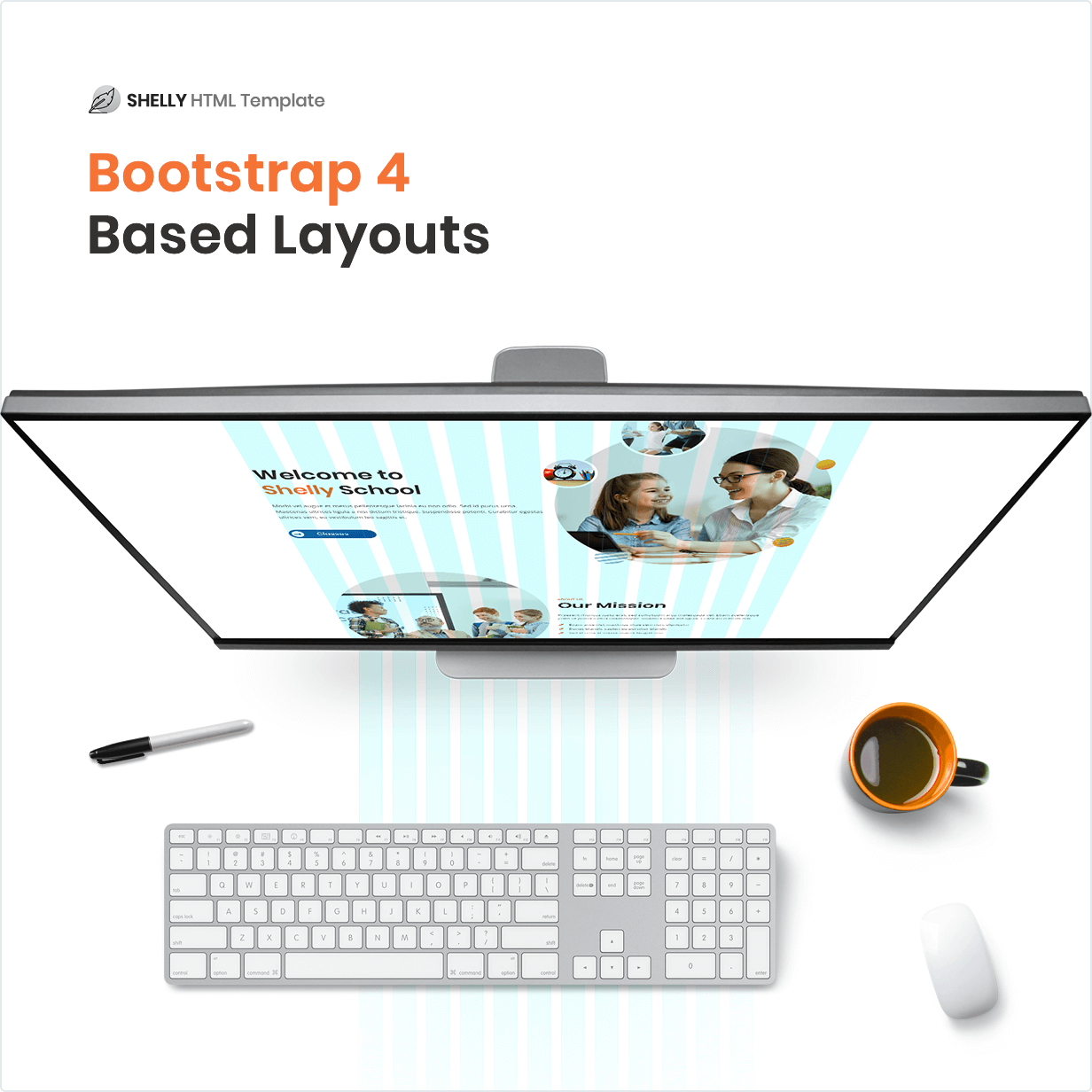Bootstrap 4 Based Layouts