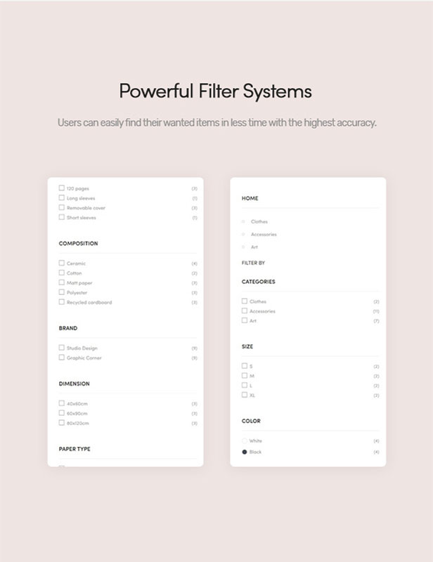 Powerful Filter Systems