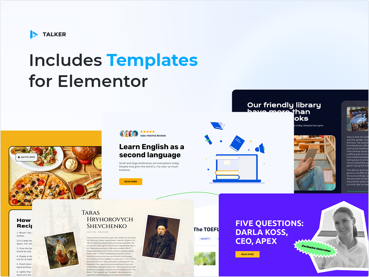 Include Templates for Elementor