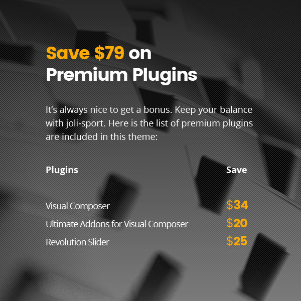 joli-sport - Premium Plugins