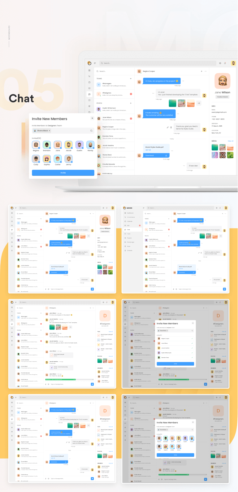 Moonboard - dashboard