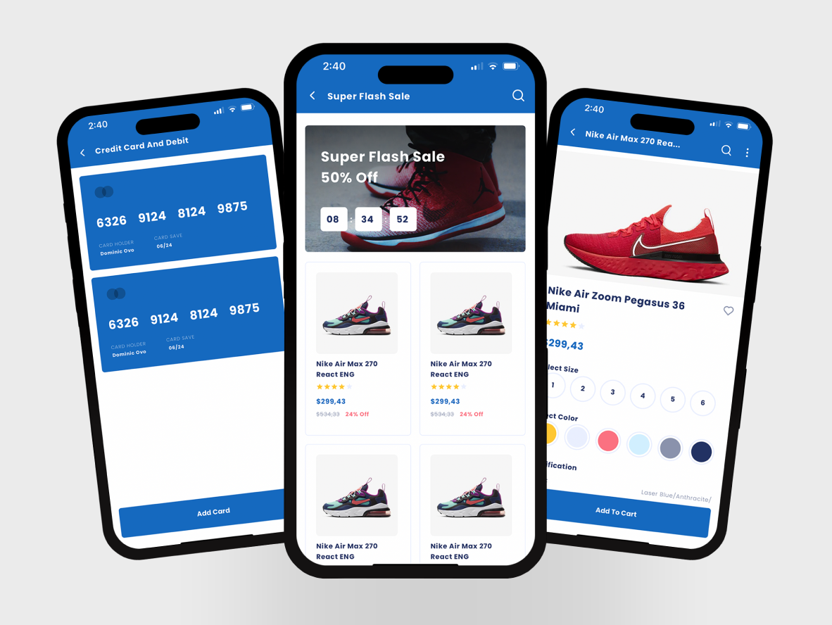 eCommercePro - Flutter App UI Kit - 4