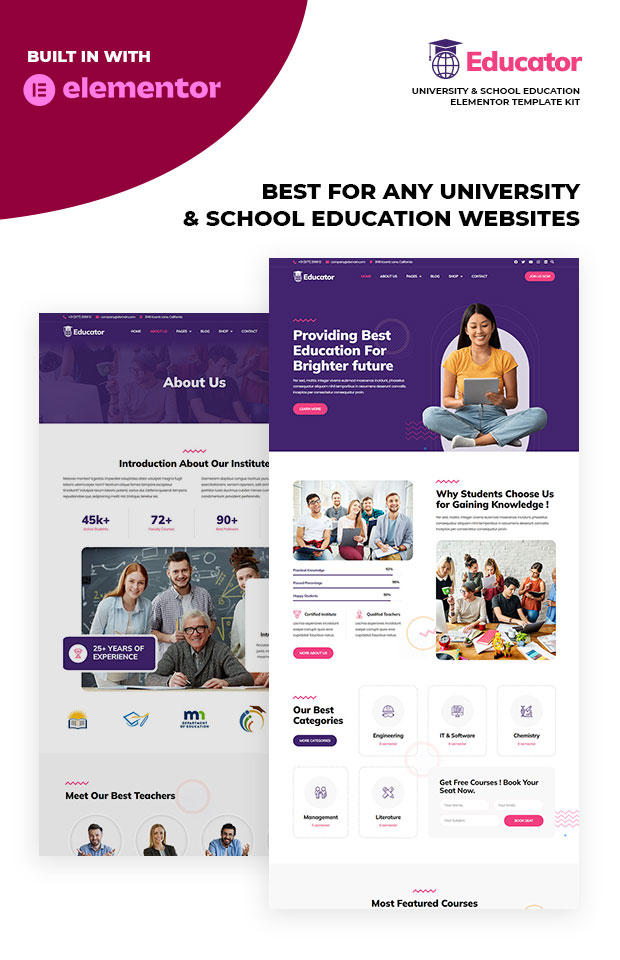 educator home pages