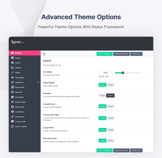 Syron | Personal Blog & Magazine WordPress Theme