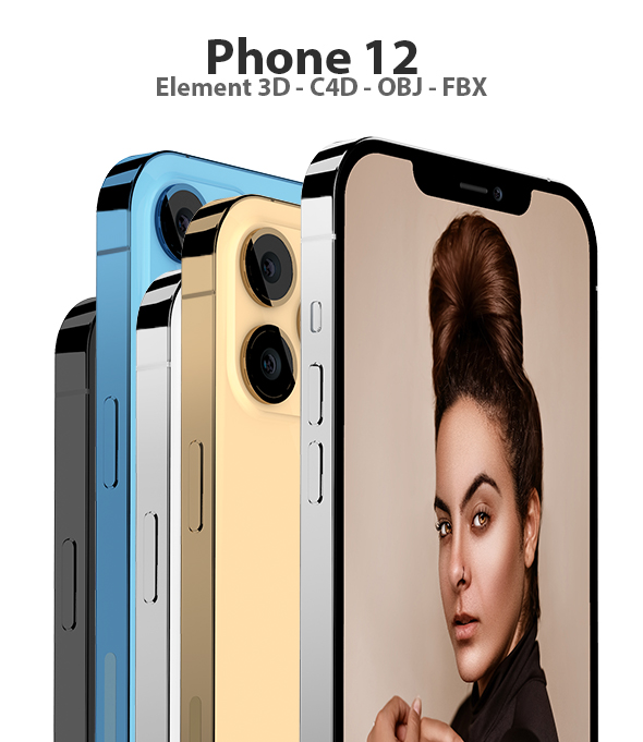 Phone 11 Pro Max for Element 3D and Cinema 4D - 1